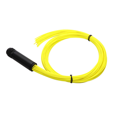 Pabrik menjual 12,24,48 core percabangan perangkat fanout breakout kit untuk kabel patch serat bundel lapis baja